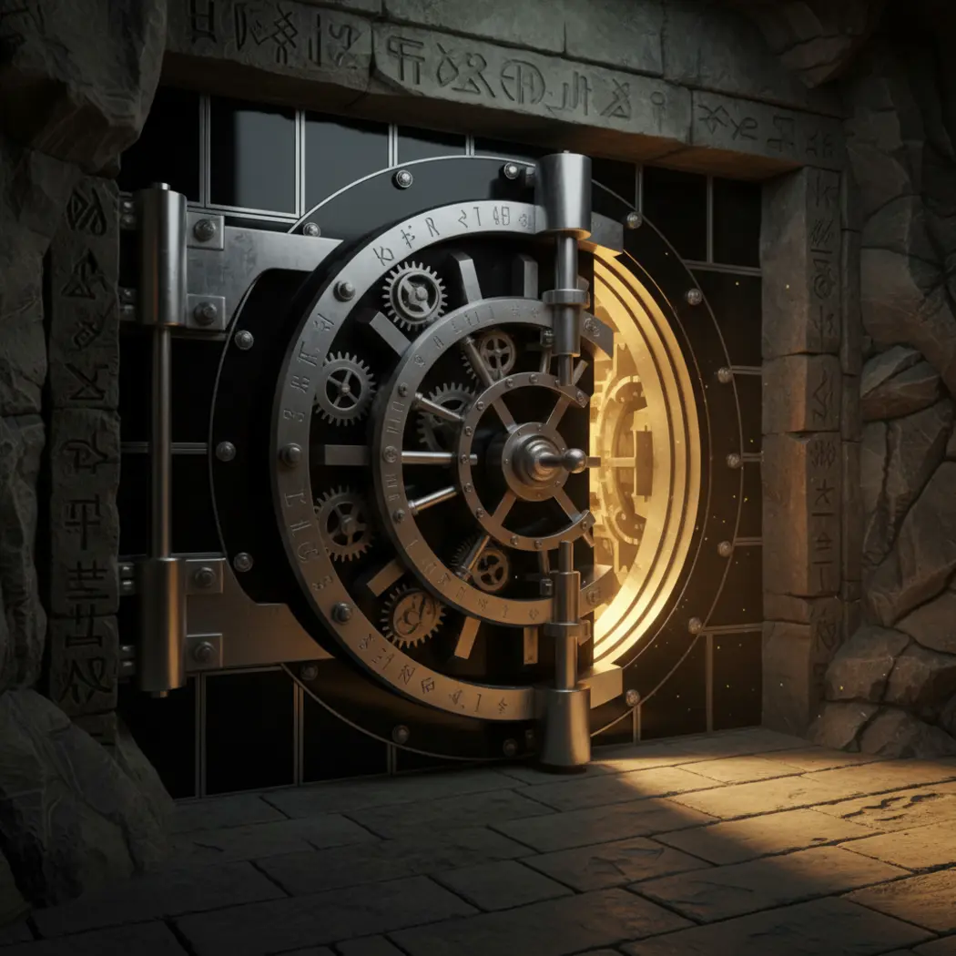 The Obsidian Vault Door